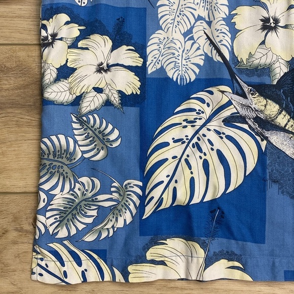 Guy Harvey Silk Hawaiian Shirt‎ - Picture 12 of 16